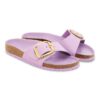 Madrid Big Buckle Natuurlijk leer Lak