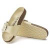Madrid Big Buckle Natuurlijk leer Lak