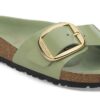 Madrid Big Buckle Natuurlijk leer Lak