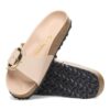 Madrid Big Buckle Natuurlijk leer Lak