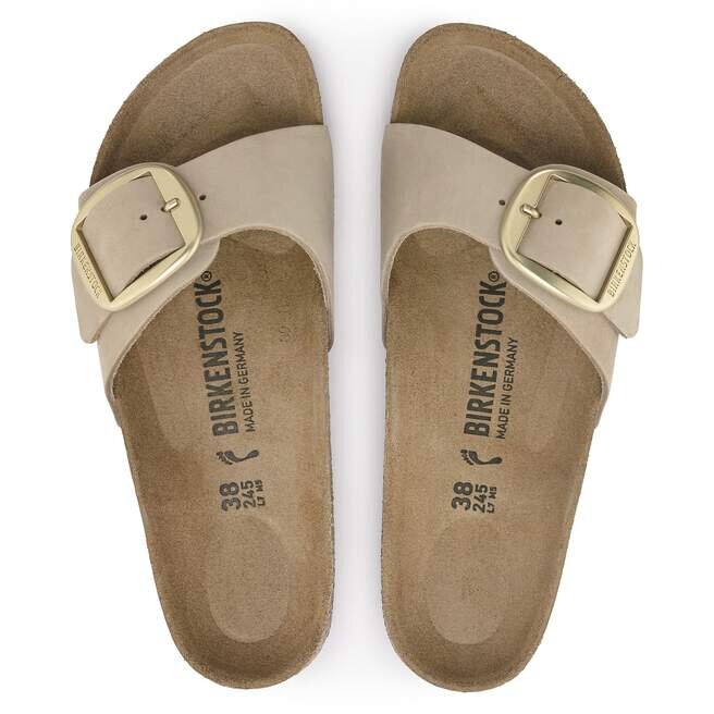 Madrid Big Buckle Natuurlijk Nubuckleer Madrid Big Buckle Natuurlijk Nubuckleer