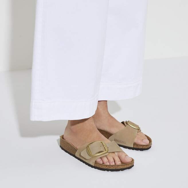 Madrid Big Buckle Natuurlijk Nubuckleer Madrid Big Buckle Natuurlijk Nubuckleer