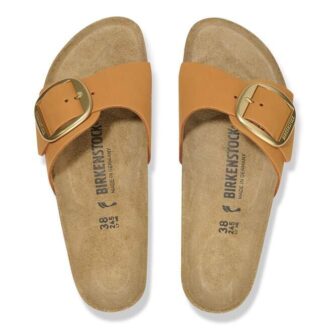 Madrid Big Buckle Nubuckleer Burnt Orange