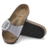 Madrid Big Buckle nubuckleer, paars mist Madrid Big Buckle nubuckleer, paars mist
