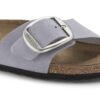 Madrid Big Buckle nubuckleer, paars mist Madrid Big Buckle nubuckleer, paars mist