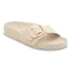 Madrid Big Buckle Pearl Natuurlijk leer Lak