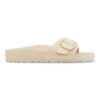 Madrid Big Buckle Pearl Natuurlijk leer Lak