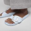 Madrid Big Buckle Pearl Natuurlijk leer Lak