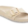 Madrid Big Buckle Pearl Natuurlijk leer Lak