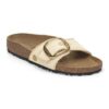 Madrid Big Buckle raffia-textiel Madrid Big Buckle raffia-textiel