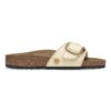 Madrid Big Buckle raffia-textiel Madrid Big Buckle raffia-textiel