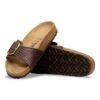Madrid Big Buckle raffia-textiel Madrid Big Buckle raffia-textiel