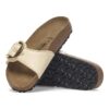 Madrid Big Buckle raffia-textiel Madrid Big Buckle raffia-textiel