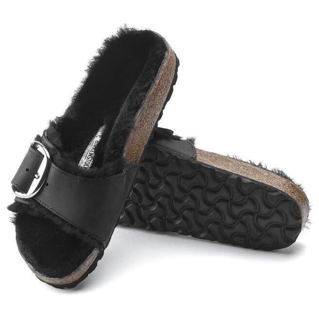 Madrid Big Buckle schapenvacht natuurlijk leer geolied Madrid Big Buckle schapenvacht natuurlijk leer geolied