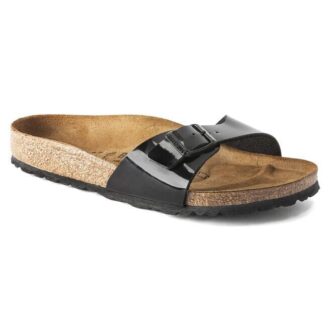 Madrid Birko-Flor Patent Zwart lak