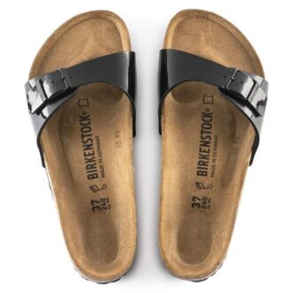 Madrid Birko-Flor Patent Zwart lak