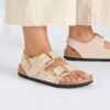 Milano Big Buckle Natuurlijk leer Lak Milano Big Buckle Natuurlijk leer Lak