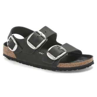 Milano Big Buckle Natuurlijk Oliehoudend Leer