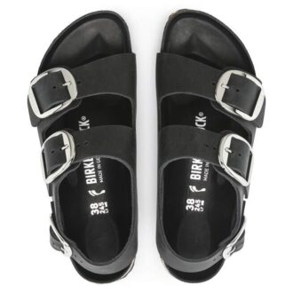 Milano Big Buckle Natuurlijk Oliehoudend Leer