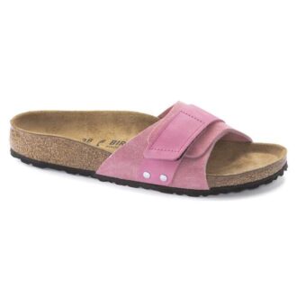 Oita suède leer Candy Pink