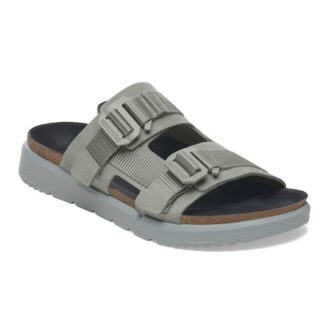 Shinjuku 2-riems sandal van natuurlijk leer en textiel