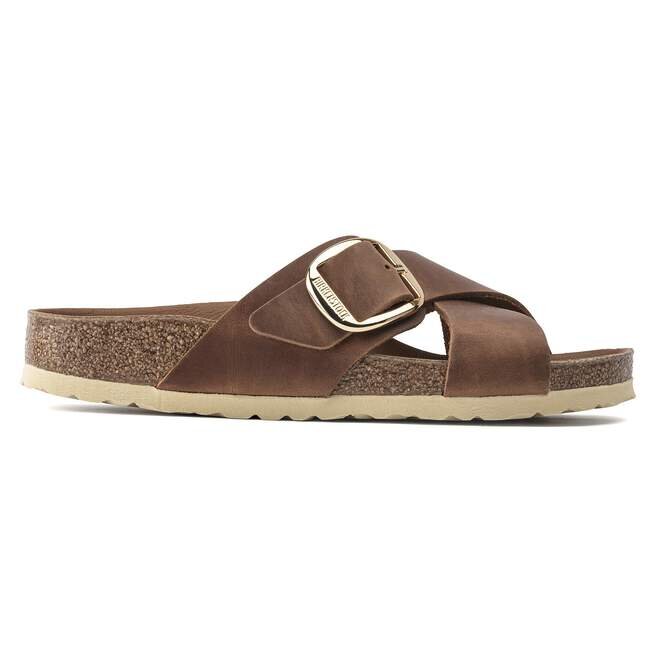 Siena met Big Buckle, natuurlijk geolied leer Siena met Big Buckle, natuurlijk geolied leer
