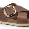 Siena met Big Buckle, natuurlijk geolied leer Siena met Big Buckle, natuurlijk geolied leer