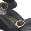 Soley Ring-Buckle Leer Zwart Soley Ring-Buckle Leer Zwart