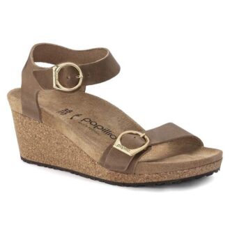Soley Ring-Buckle Natuurlijk leer
