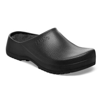 Super-Birki Shearling Polyurethaan Jet Black