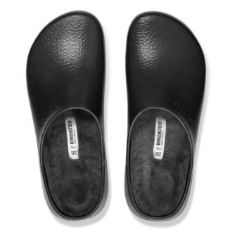 Super-Birki Shearling Polyurethaan Jet Black