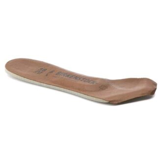 Teerloze inlegzool met leren voering