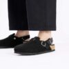 Tokio Shearling suède leer Tokio Shearling suède leer
