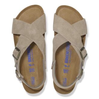 Tulum Soft Footbed van nubuckleer